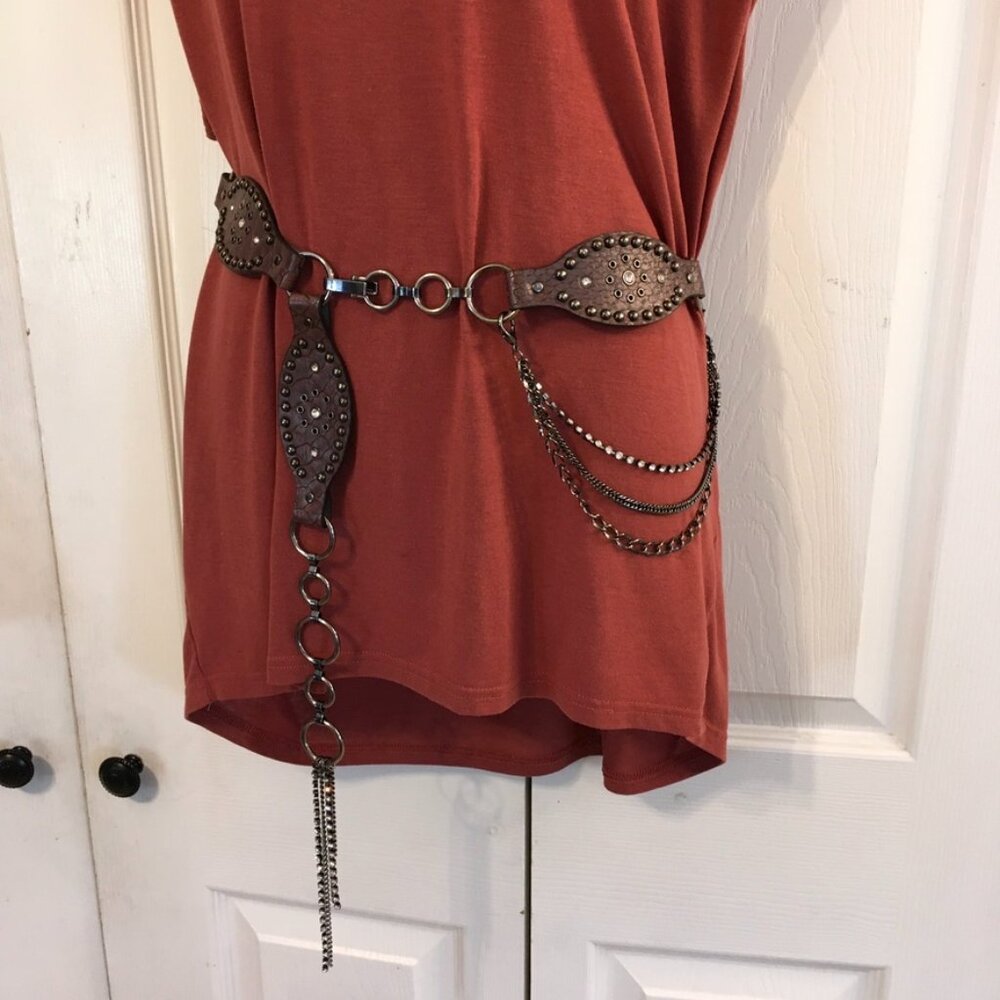 Women's Studded Waist Belt